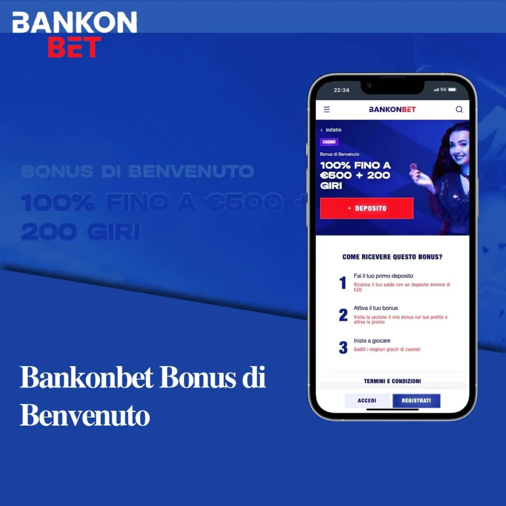 Bankonbet bonus di benvenuto