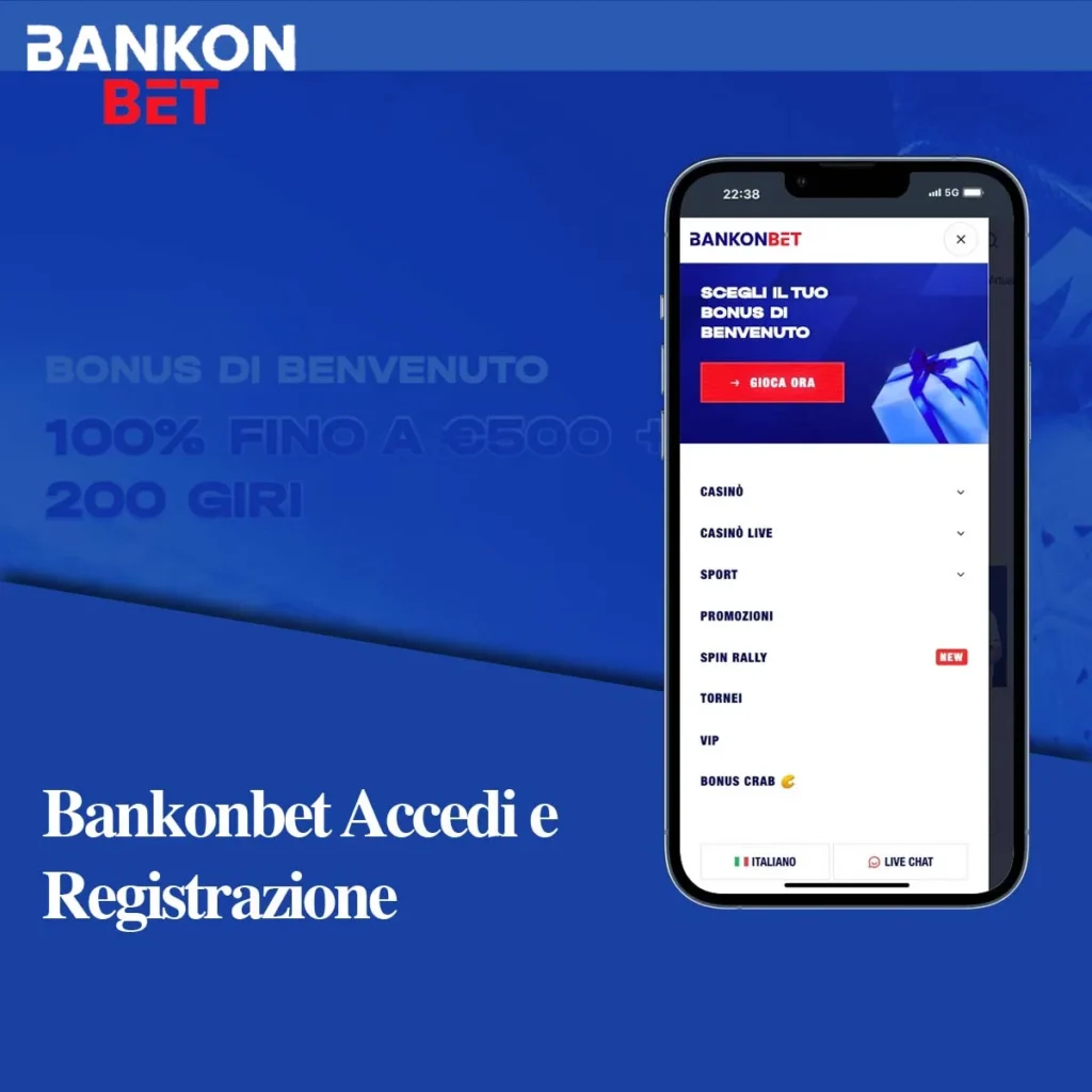 Bankonbet Registrazione